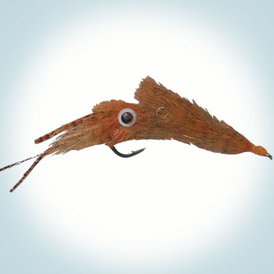 Wet Fly Brown Squid Fly # 1 - 1/0 - 2/0