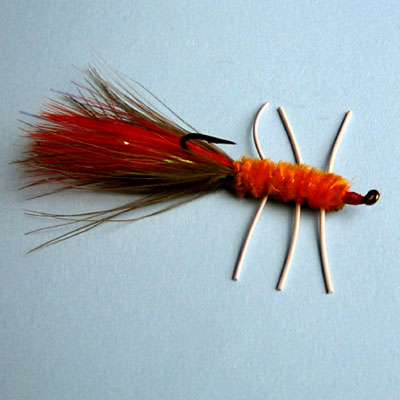 Wet Fly Guillermo´s Bugger # 2, 4, 6, 8