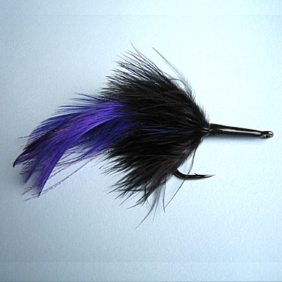 Wet Fly Purple Death # 2/0, 3/0, 4/0, 5/0, 6/0